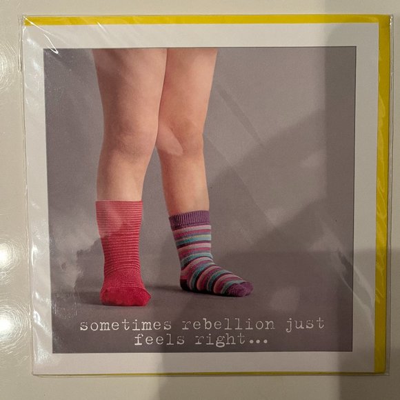 Other - Icon Greeting Card– Blank Inside (Rebellion)